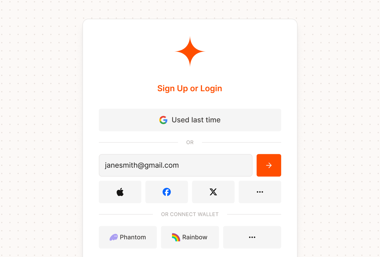 Para sign-in modal